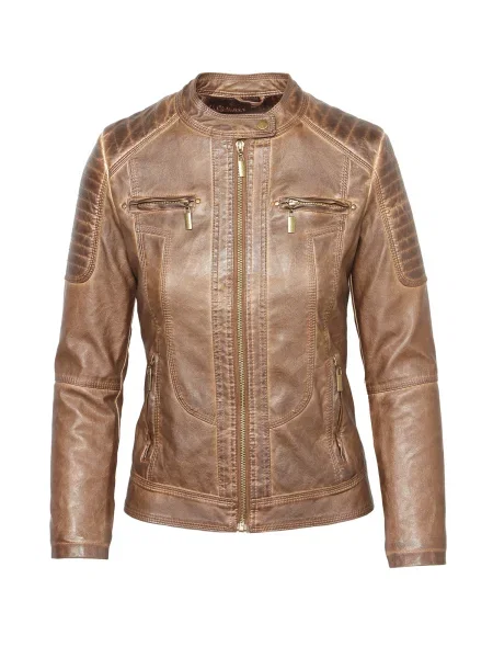 KOROSHI Geacă de primăvară-toamnă maro