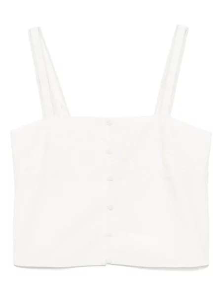 Palaidinė be rankovių Posse balta