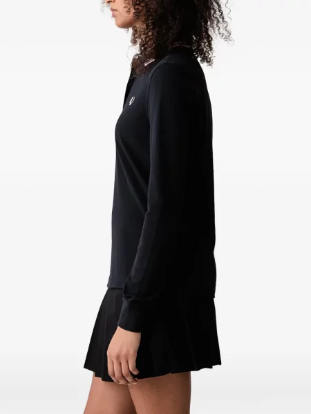 Lung tricou polo Fred Perry albastru