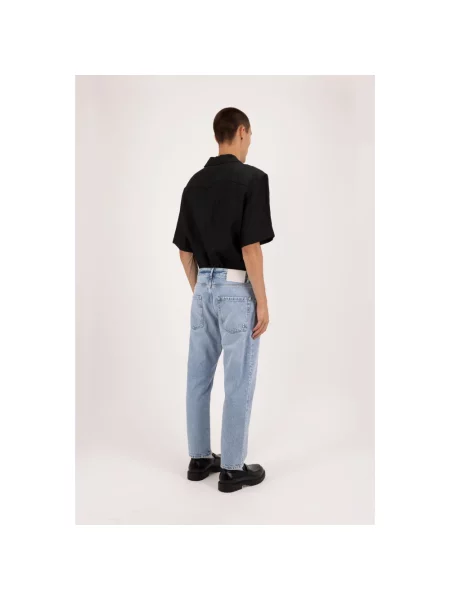 Zwężane dżinsy Icon Denim zwężany niebieski
