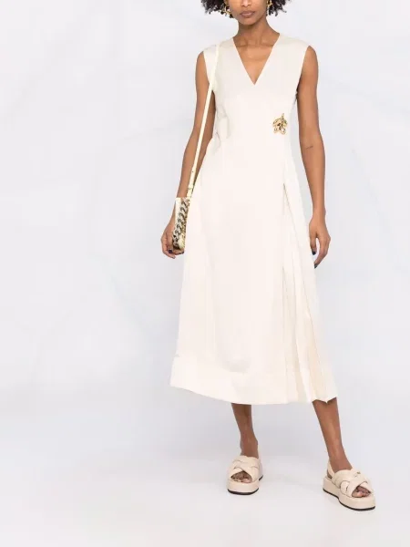 Midi šaty Jil Sander