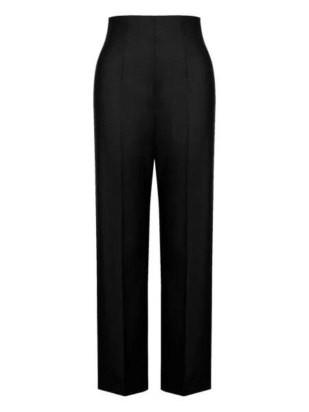 Pantaloni Alberta Ferretti de lână negru