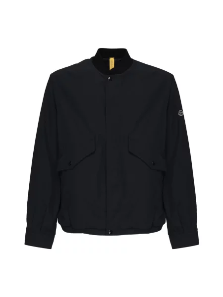Kurtka bomber Moncler niebieski