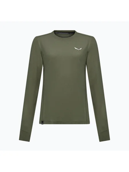 Tricou mânecă lungă Salewa kaki
