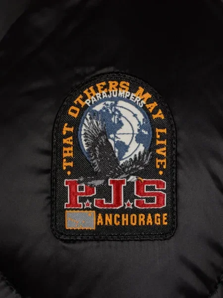 Geacă Parajumpers cu autograf negru