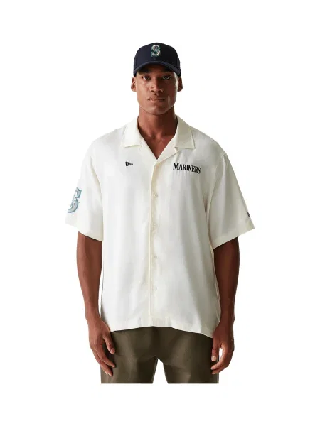 NEW ERA Srajca modra / zelena / črna bela