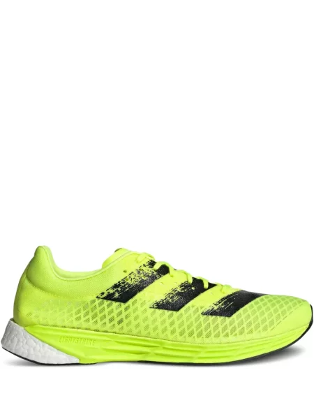 Sneakerși Adidas Solar cu șireturi cu dungi din dantelă negru