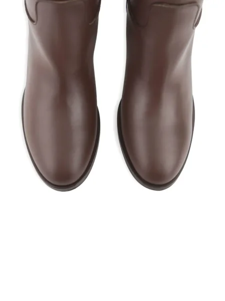 Botine Paul Warmer din piele maro