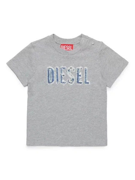 Koszulka dziecięca Diesel szara