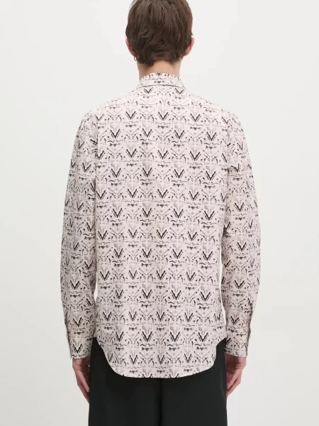 Košile Paul Smith regular s klasickým límcem béžová