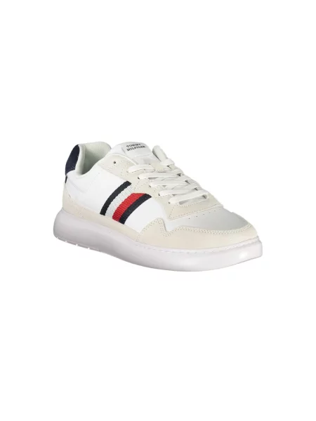 Sneakersy Tommy Hilfiger skórzane białe