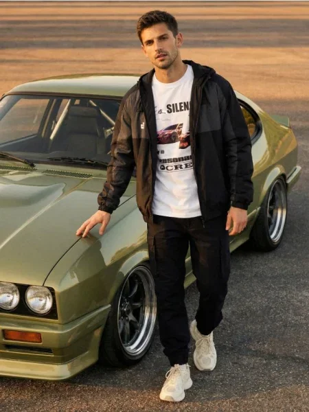 Sinsay Cargo jogger kalhoty černá