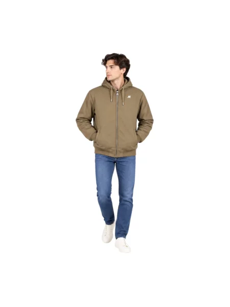 Bluza polarowa K-way polarowa beżowa