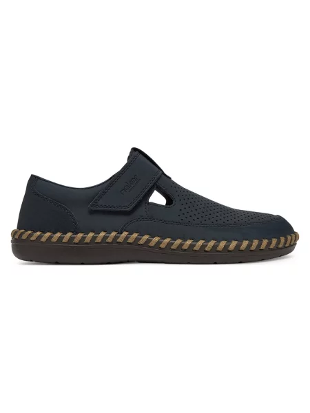 Rieker Pantofi Bleumarin
