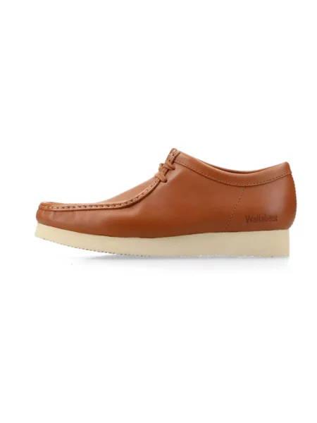Półbuty Clarks skórzane brązowe