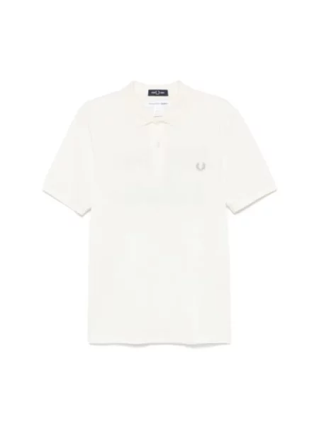 Koszulka polo Comme Des Garcons beżowa