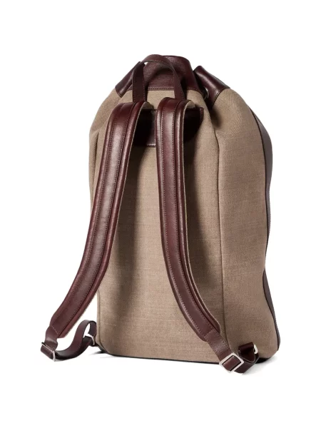 Rucsac Brunello Cucinelli din canvas cu cordon