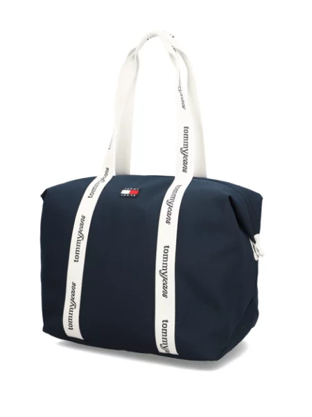 Kabelka Tommy Jeans modrá