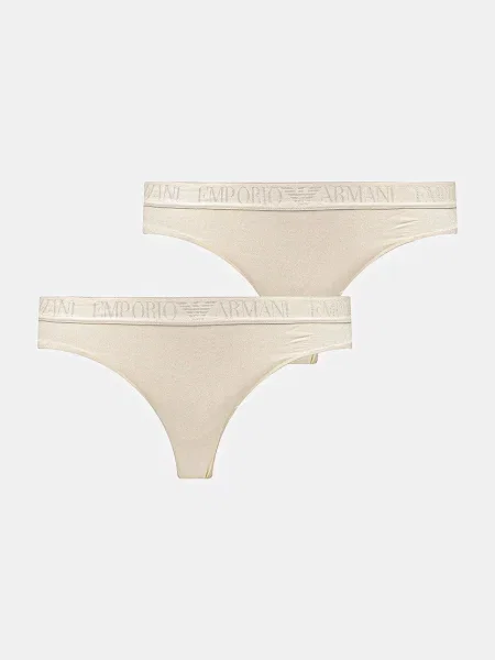 Tanga Emporio Armani Underwear béžové
