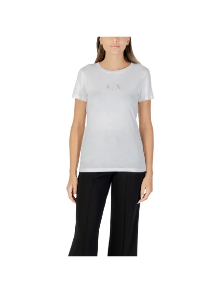 Tricou Eax alb