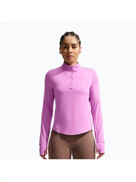 Bluză pentru femei de alergare Nike Swift Dri-FIT UV light magenta