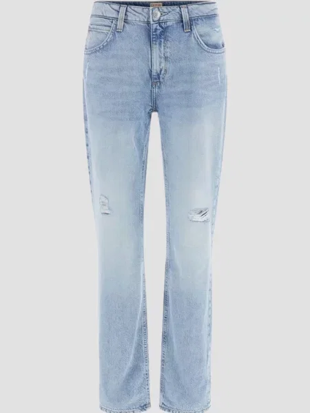Прямі джинси GUESS ліоцелл блакитний