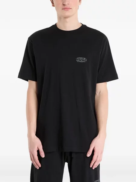 Tricou Hugo cu imagine negru