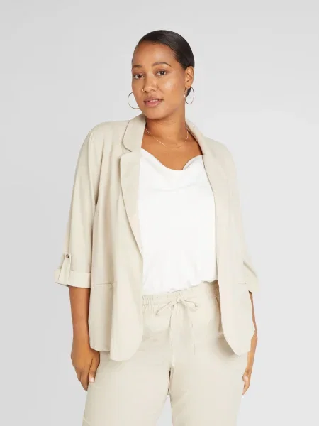 Vero Moda Curve Sacou JESMILO murdar alb