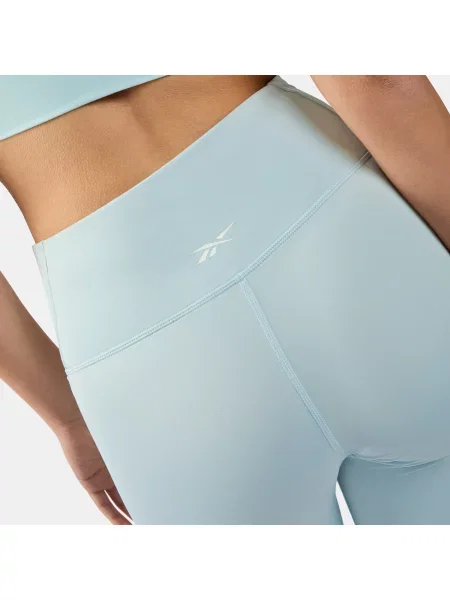 Reebok legginsy z wysokim stanem Luxunisex Ice Blue Size: niebieskie