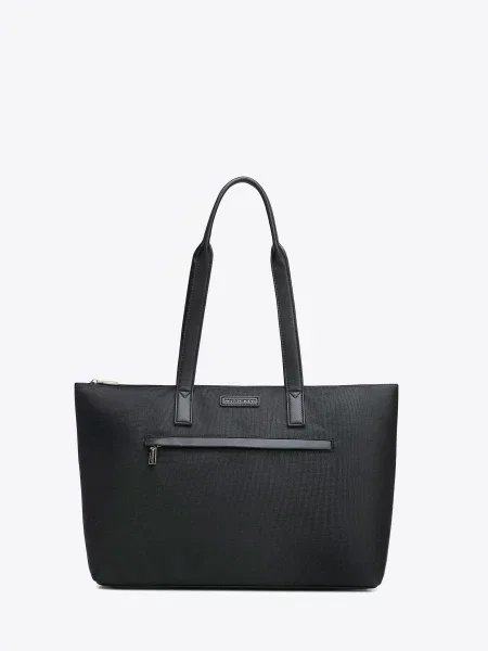 Torebka shopper na ramię czarna