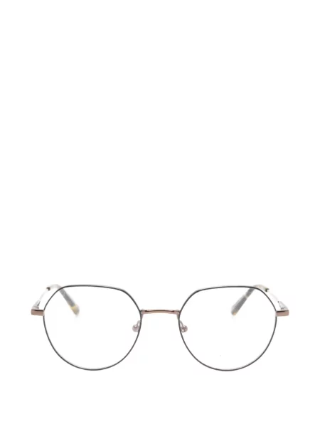 Ochelari de soare Charles Stone cu imprimeu geometric cu strasuri albastru