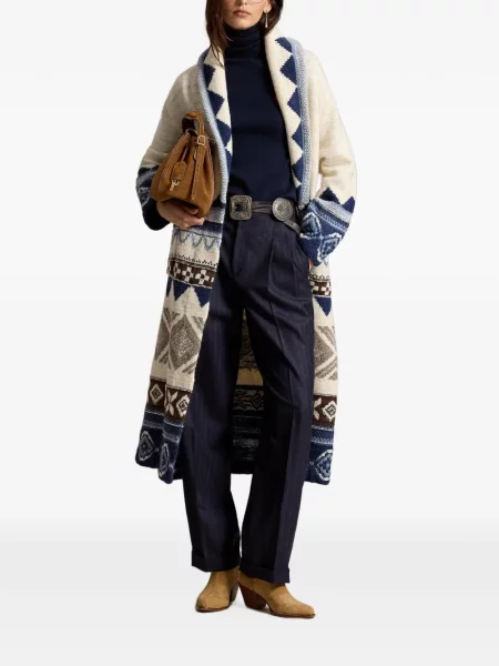 Μεταξωτό καρό polo Polo Ralph Lauren με αυτόγραφο μαύρο