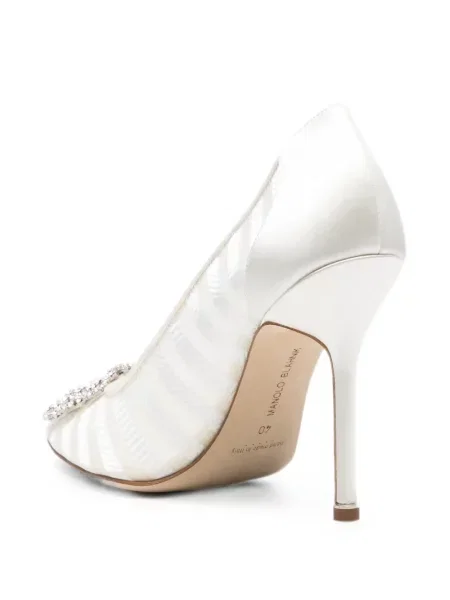 Mules Manolo Blahnik με αγκράφα