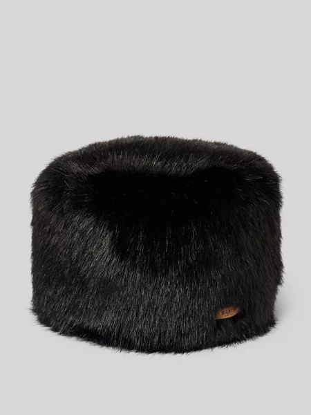 Czapka z obszyciem ze sztucznego futra model ‘JOSH’ Barts czarne
