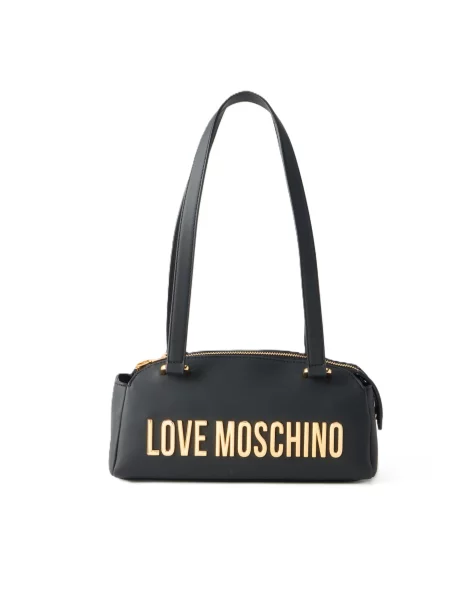 Love Moschino Geantă de umăr auriu negru