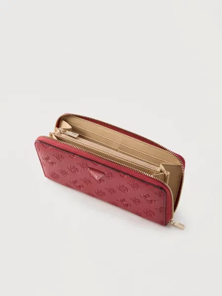 GUESS Peňaženka DIANA čerešňová červená