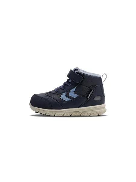 Sneakersy dla dzieci Hummel Crosslite Tex Mid niebieskie