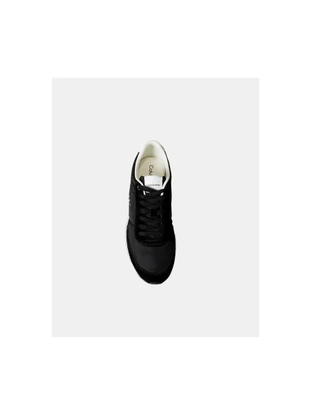 Férfi cipők Calvin Klein Retro Runner Essential MIX MAT black/bright white. Méret: 46 EU fehér
