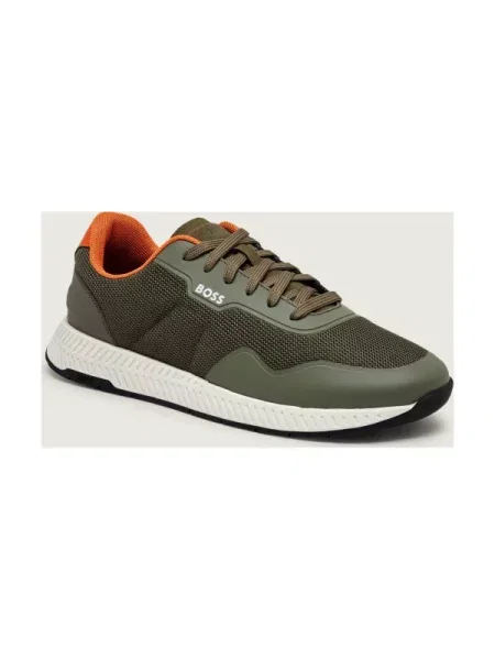 BOSS BLACK Sneakers Titanium_Runn_trtxpu negru