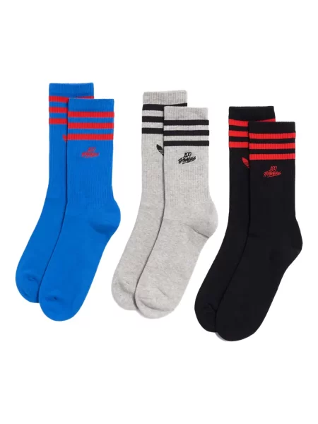 Șosete Adidas cu dungi negru