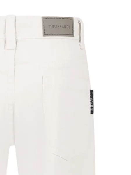 Παντελόνι Trussardi λευκό