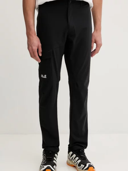 Jack Wolfskin pantaloni bărbați Prelighst Pulse negru