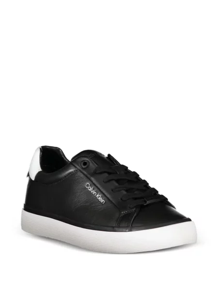 Bőr sneaker Calvin Klein fekete