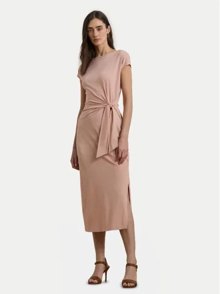 LAUREN RALPH LAUREN Úpletové šaty ružová