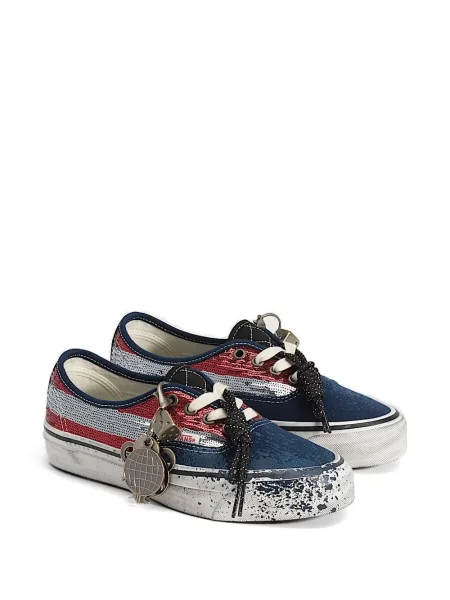 Sneakerși Vans Authentic cu dungi albastru