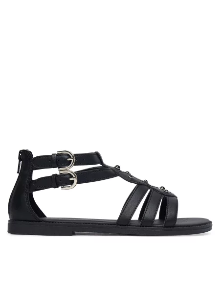 Σανδάλια Geox Jr Sandal Karly D μαύρο
