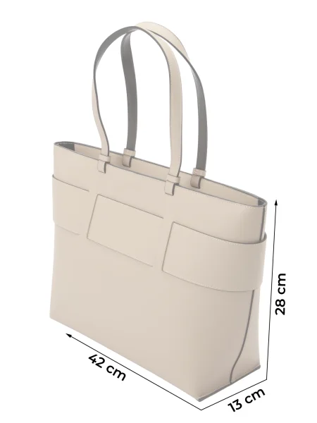 Geantă shopper Eax bej