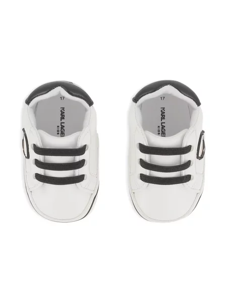 Sneakersy dziecięce Karl Lagerfeld białe