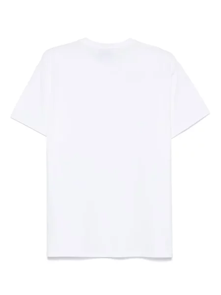 Tricou D4.0 scurt alb