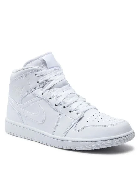 Jordan Členkové tenisky Air Jordan 1 Mid' biela